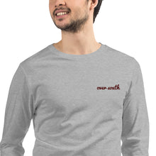 Load image into Gallery viewer, Embroidered Over South Text Logo (Sexy Red Text) - Unisex Long Sleeve Tee

