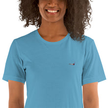 Load image into Gallery viewer, Embroidered Doobie Logo - Short-Sleeve Unisex T-Shirt
