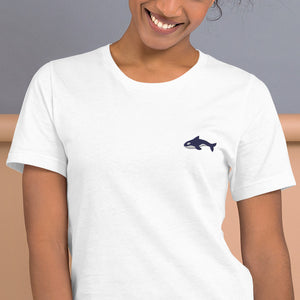 Embroidered Seward "Sharks" - Short-Sleeve Unisex T-Shirt