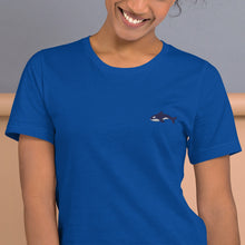 Load image into Gallery viewer, Embroidered Seward &quot;Sharks&quot; - Short-Sleeve Unisex T-Shirt
