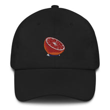 Load image into Gallery viewer, Embroidered Blood Orange - Dad Hat
