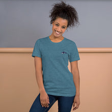 Load image into Gallery viewer, Embroidered Seward &quot;Sharks&quot; - Short-Sleeve Unisex T-Shirt
